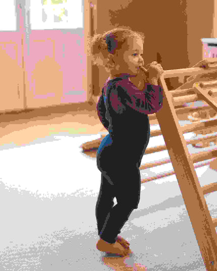 Kleines Set mit Bundhose, Leggins & Overall