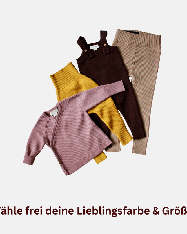 Premium Value Set: Trousers, Wrap Jacket, Overall &amp; Nursing Pads