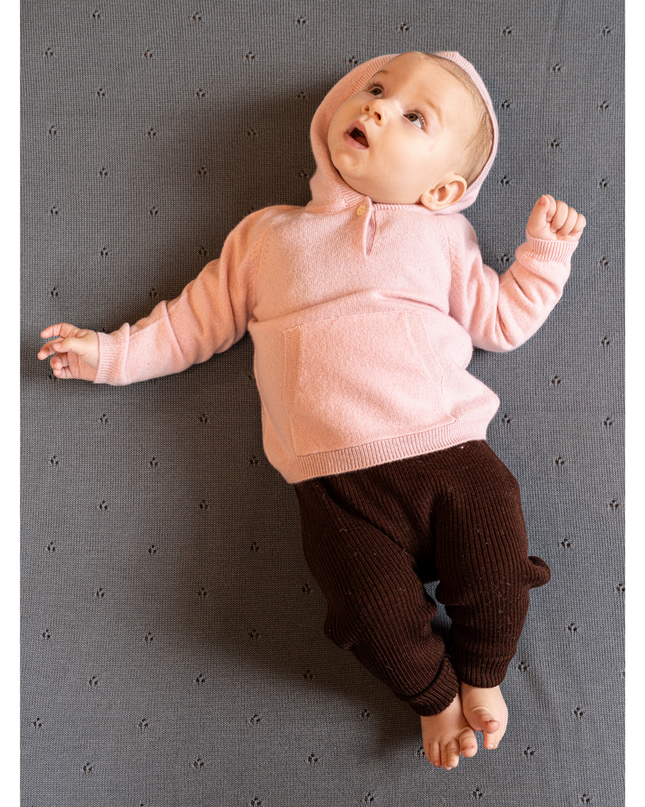 Kleines Set Pullover & Strickleggins