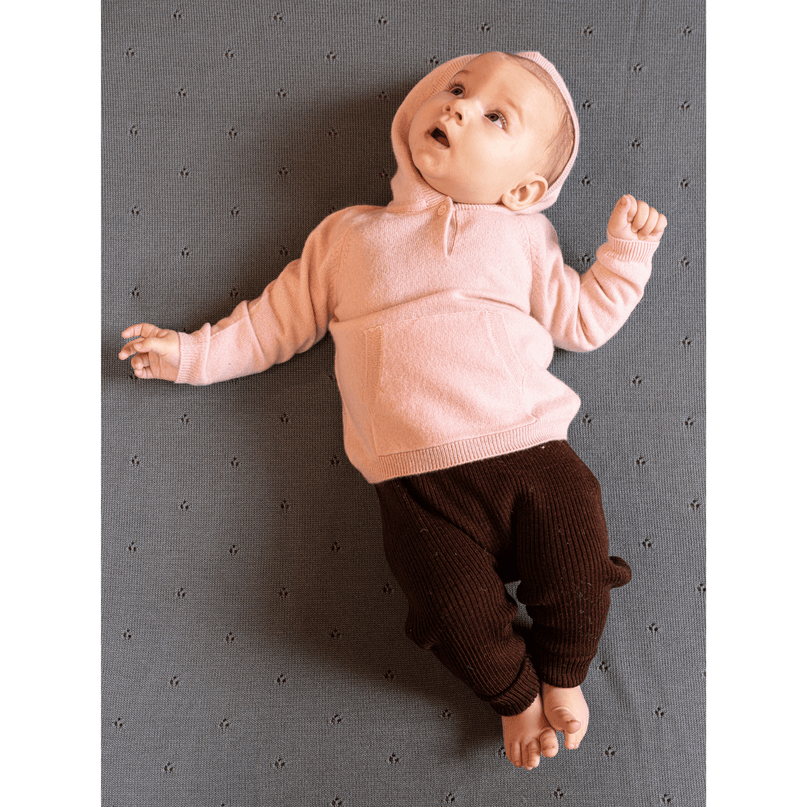 Kleines Set Pullover & Strickleggins