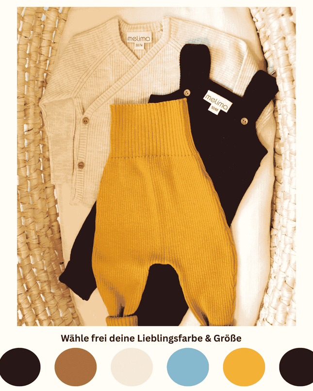 Set aus Bundhose, Overall & Wickeljacke