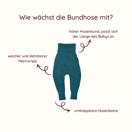 MERINO BUNDHOSE Luna