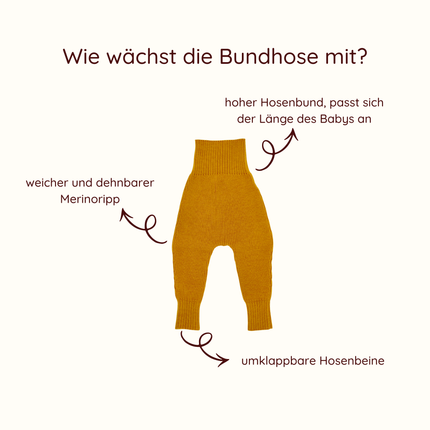 MERINO BUNDHOSE Luna