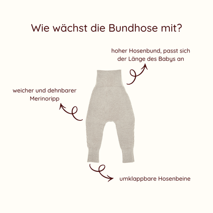 MERINO BUNDHOSE Luna