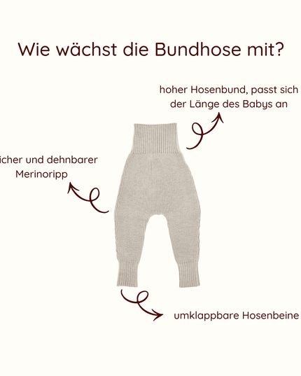 MERINO BUNDHOSE Luna