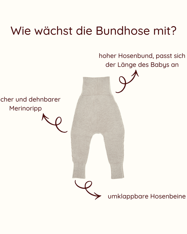 MERINO TROUSERS Luna