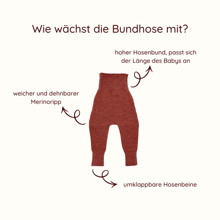 MERINO BUNDHOSE Luna