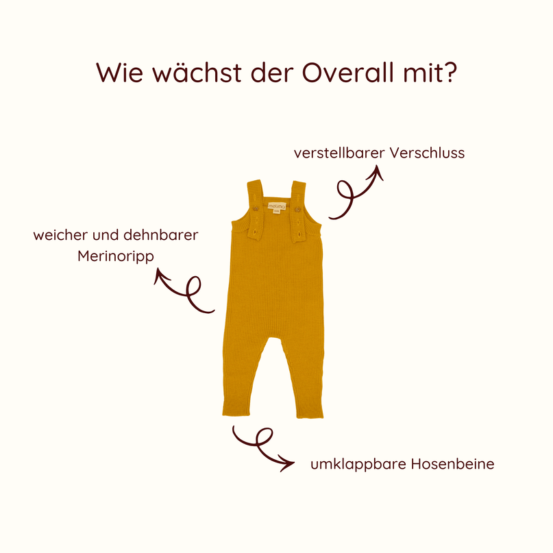 Kleines Set Pullover & Latzhose